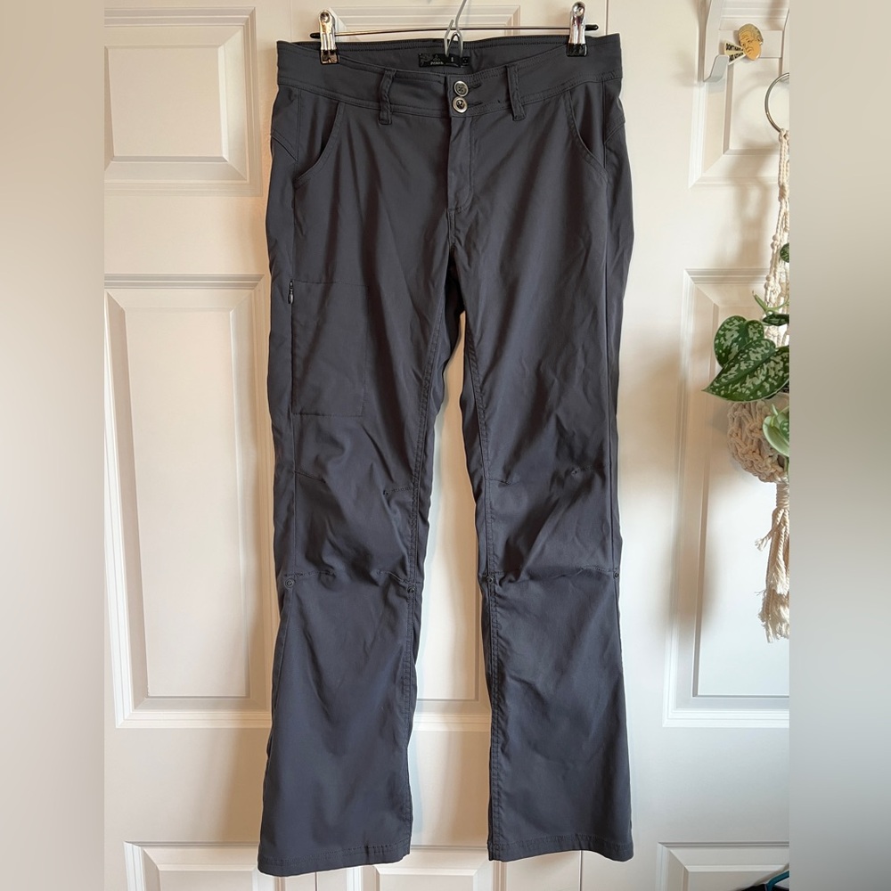 PrAna Halle Convertible Hiking Pants Gray sz8